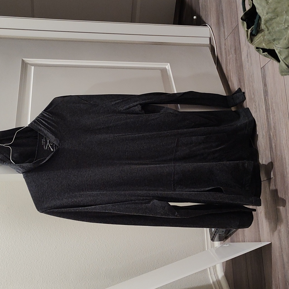 Grunt Style hooded long sleeve | Large | charcoal grey